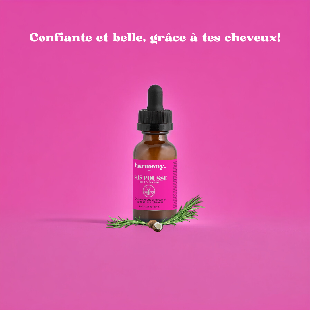 Huile SOS POUSSE - Pour une crinière de rêves!