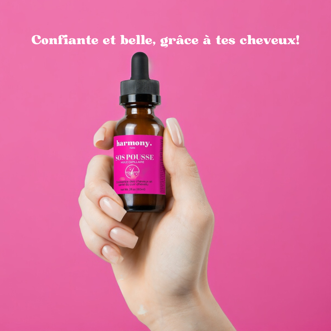 Harmony care Pousse des cheveux rapide , perte de cheveux solution sérum pousse sos
