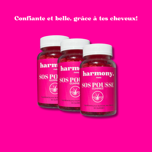 Pack GUMMIES 3 mois - Crinière de star !