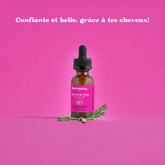 Huile SOS POUSSE - Pour une crinière de rêves!